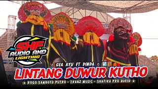 LAGU JARANAN SUPER GAYENG ‼️ LINTANG DUWUR KUTHO voc GEA AYU ROGO SAMBOYO PUTRO - SHAFIRA PRO AUDIO