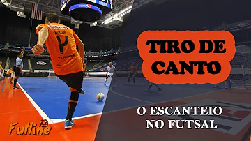 Como é cobrado o tiro de escanteio?
