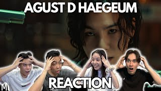 AGUST D 'HAEGEUM' Official MV REACTION!!
