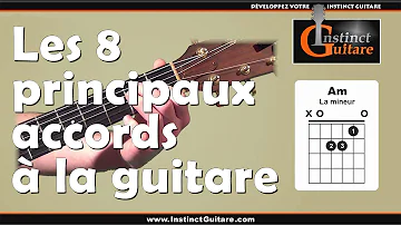 Quels sont les principaux accords de guitare ?