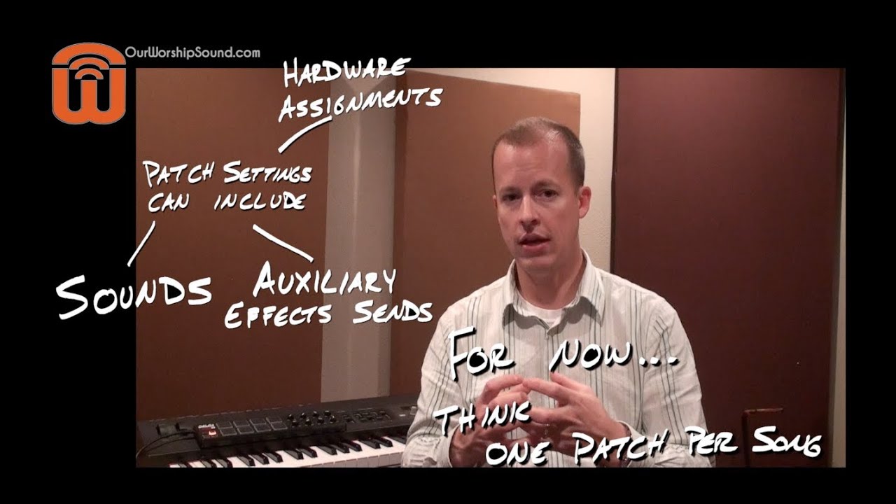 Как настроить патчи в Mainstage