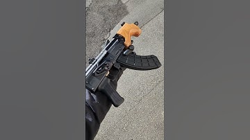 Micro Draco with binary trigger