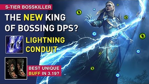 【THE NEW DPS KING - Lightning Conduit】*Prolly get nerfed next league though~ S-Tier Build 3.19