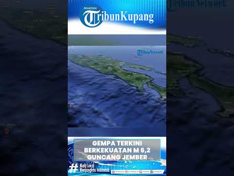 BMKG: Gempa Terkini Berkekuatan Magnitudo 6,2 Guncang Jember, Tidak Berpotensi Tsunami