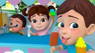 Ice Cream Song - Baby Shark Park Song and More Nursery Rhymes & Toddler Songs