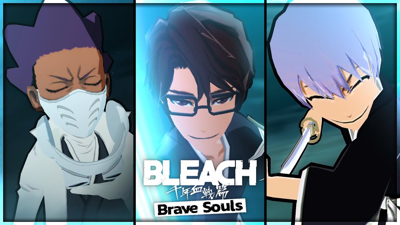 Bleach: Brave Souls - Aizen, Gin and Kaname Special Moves (The Past Summons: Moonlit Rebellion)
