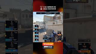 They Tried To Rush The Site But Lucky Was Waiting #cs2 #cac #asia #hellcase