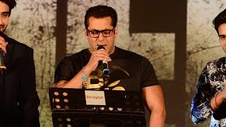 LIVE: Nervous Salman Khan Sings Main Hoon Hero Tera At Music Concert
