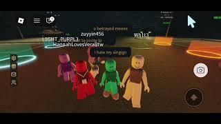 ColorSquad Vid!! playing a horror game 🎮#roblox#colorsquadツ screenshot 1