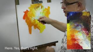 A Sample Video Lesson of Palette Knife oil painting by Leonid Afremov