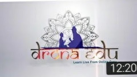 How to use drona edu students app  learn live online class for drona edu