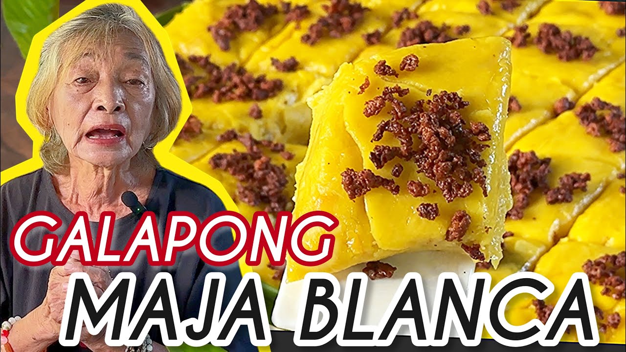 Ganitong MAJA BLANCA ang Masarap ‼️Maja Galapong  || Maja Blanca Mais by Lola Vlogger Aling Belen