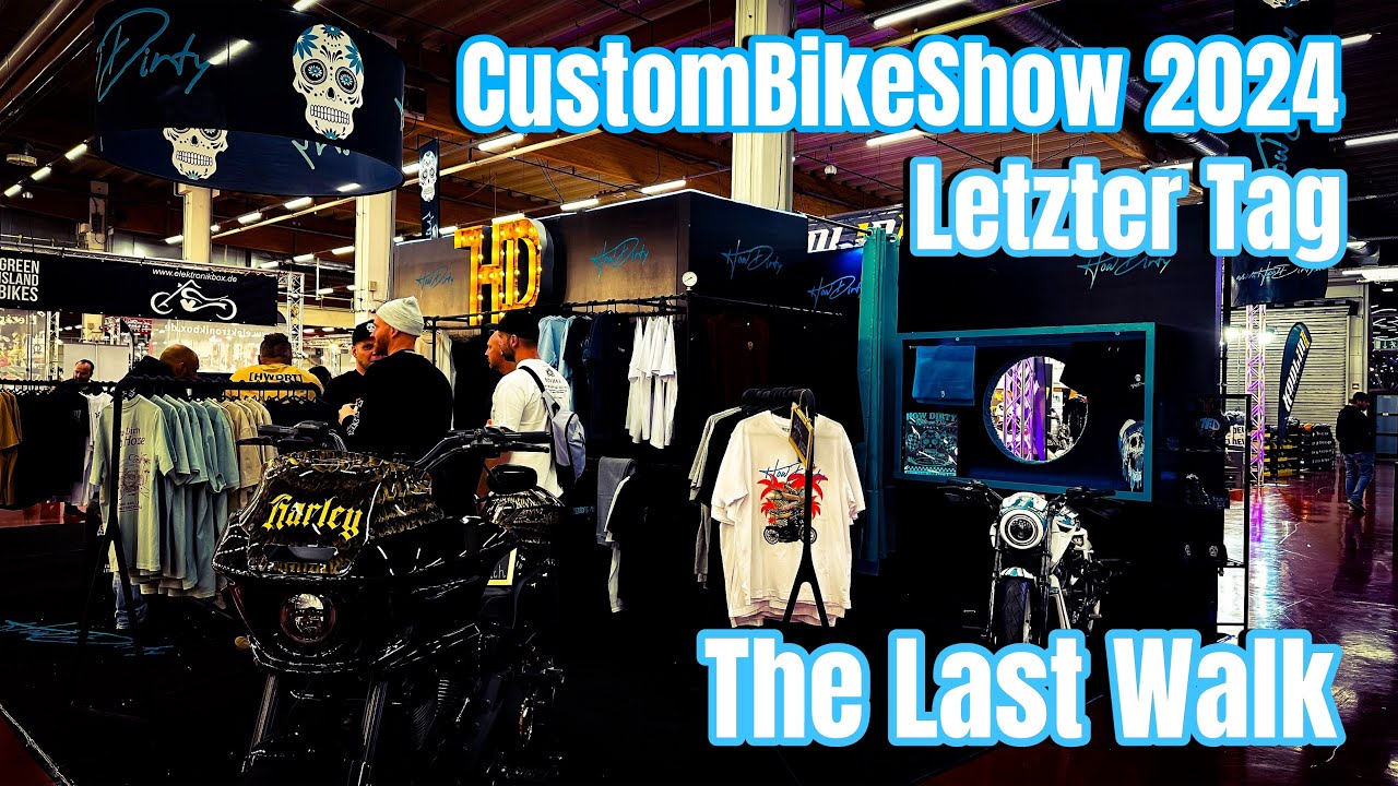 CustomBike Show 2024 Tag3 | Walkaround Sonntag & Abbau in unter 2 Stunden