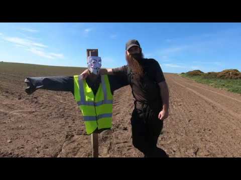 Walking from Boarhills to Dunino Airfield [Fife]