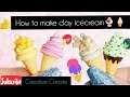 #love❤️#foam#clay#How to make Easy ice cream with foam clay🍨#kids🧒#favorite🍦#satisfying 🍨#video