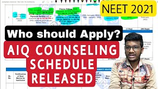 NEET UG 2021 COUNSELING DATE ANNOUNCED OFFICIALLY