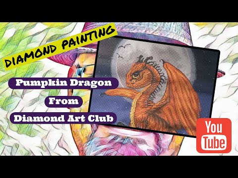 Pumpkin Dragon – Diamond Art Club