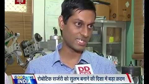 IIT Madras Tele-operated robotic trainer