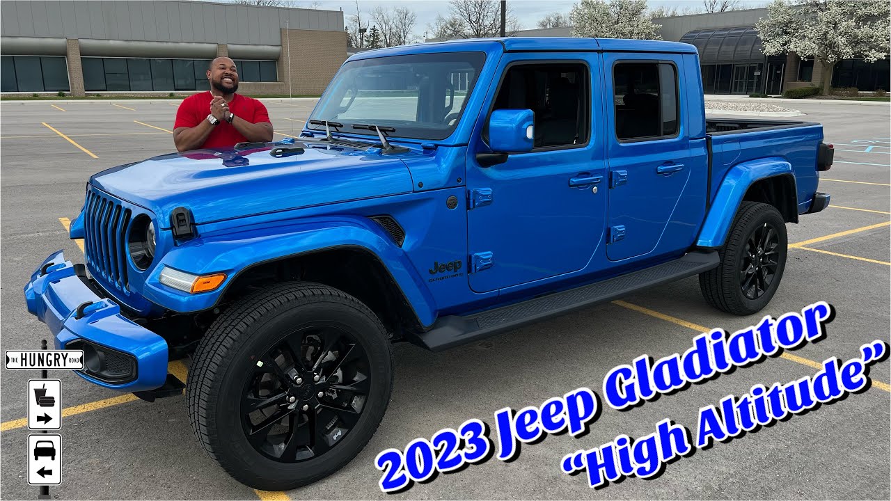 2023 Jeep Gladiator High Altitude, A Unique And Necessary Addition To The  Jeep Lineup - YouTube