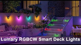 Lumary Smart LED Deck Lights (L-LDL4A6）