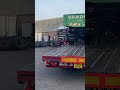 ERF EC11 Olympic V583 KEW coming out of shed ready for Kelsall