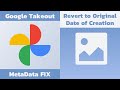 Fix Google Takeout Metadata & Backup Photos ๐ธ
