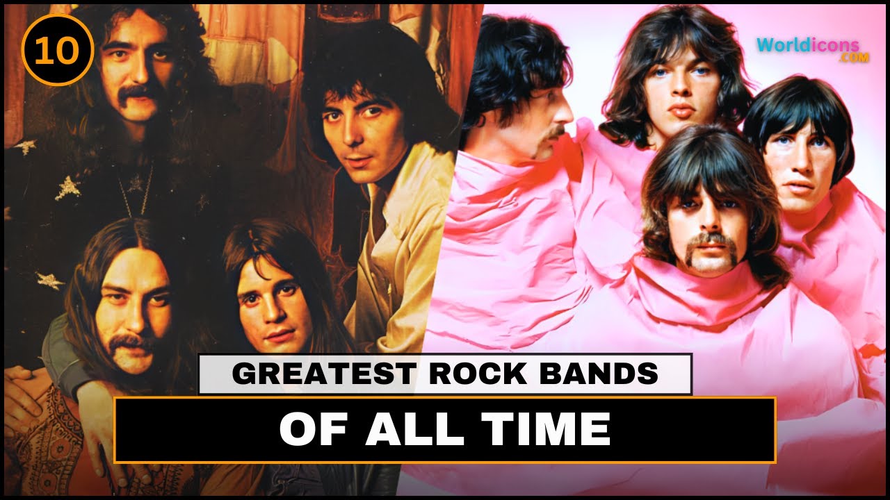 TOP 10 - GREATEST ROCK BANDS OF ALL TIME