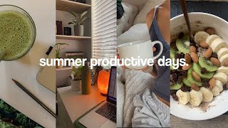 summer productive days🖥🌤: летняя практика в универе и т.д.