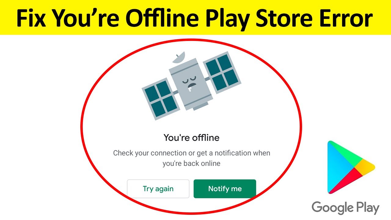 Why is Google Play offline?
