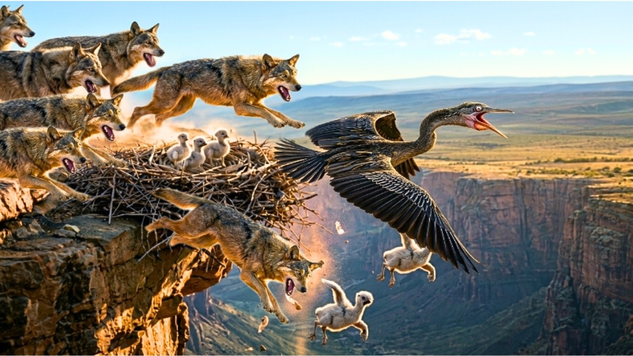 When Fluffy Meets Predators | Anhinga Chicks' 130-Day Fight to ...