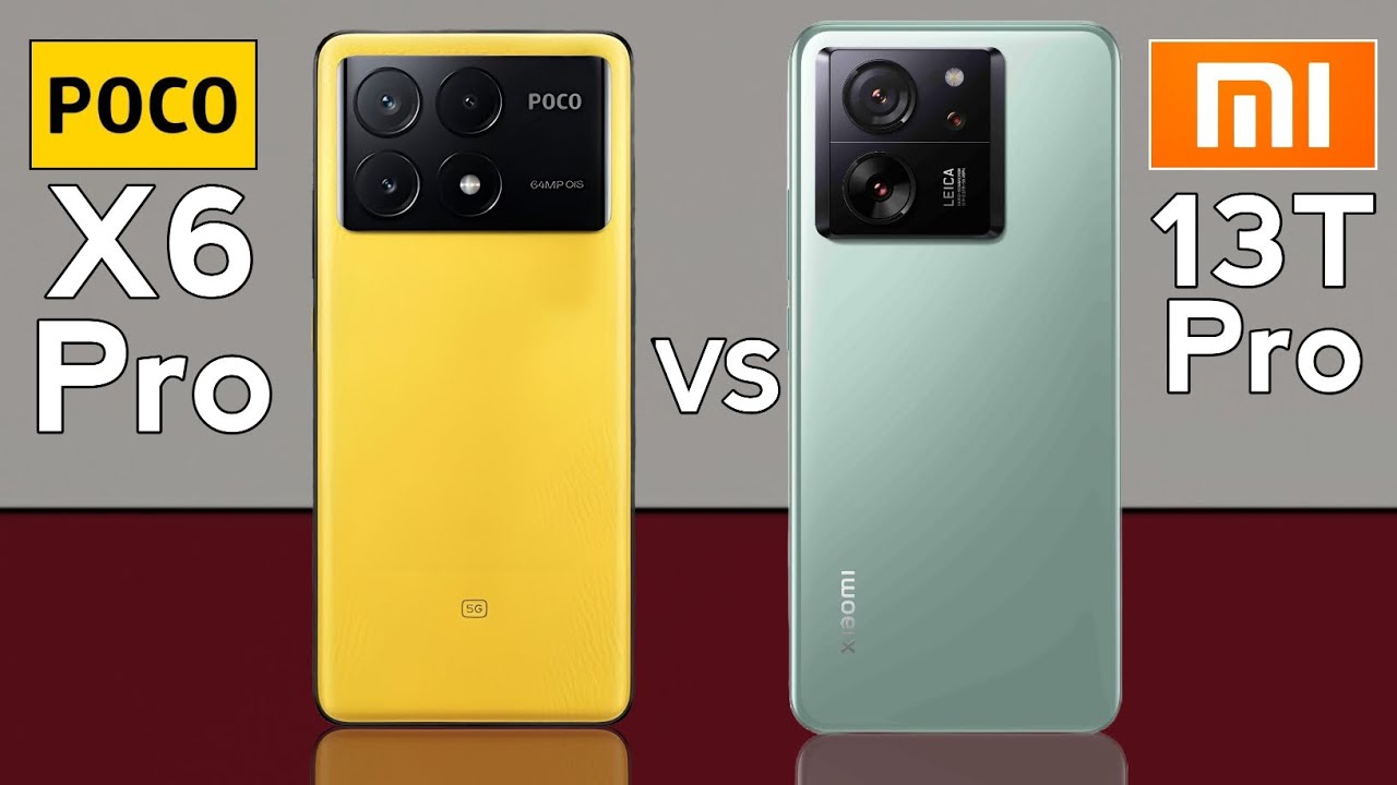 POCO X6 Pro vs Xiaomi 13T Pro - YouTube