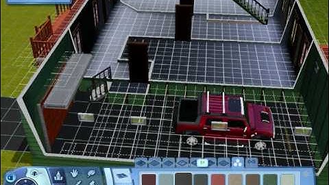 The Sims 3 - How to make Foundation attached Garages
