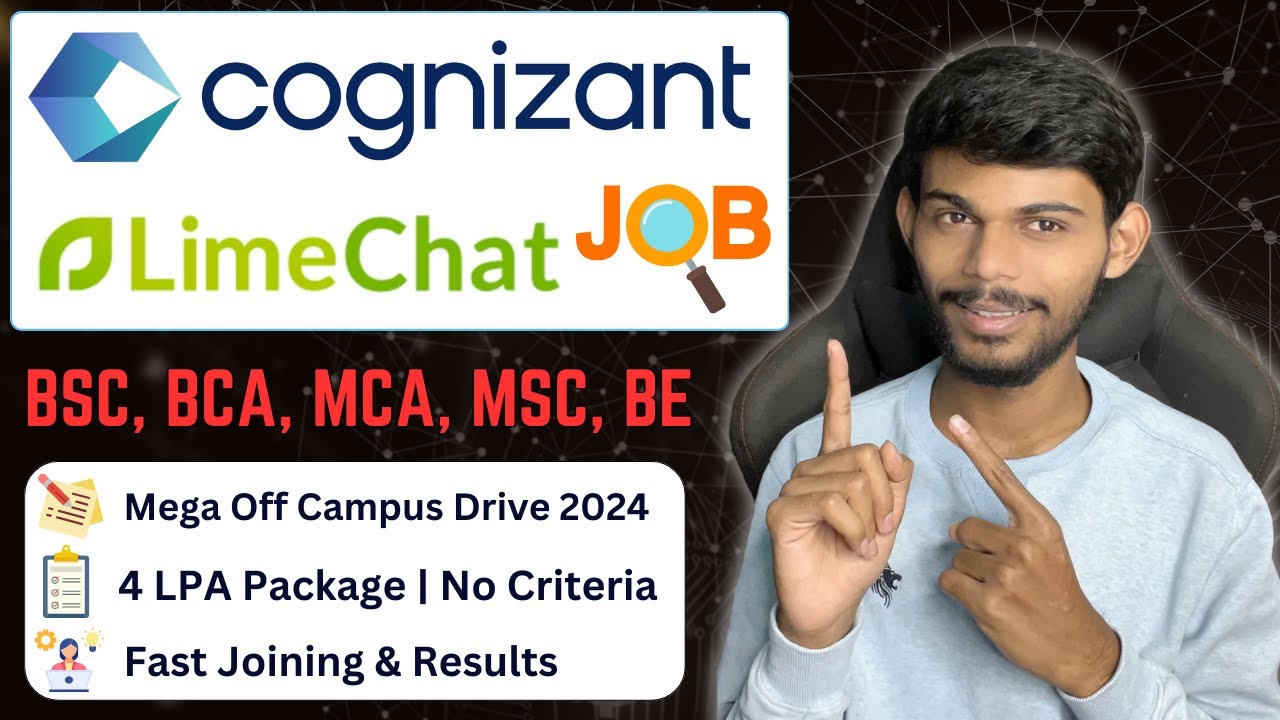 New Cognizant Mega Hiring 2024 | Graduate & Engineer Trainee | All ...