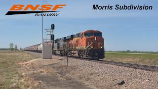 5-16-26 - 2 Trains on BNSF's Morris Subdivision