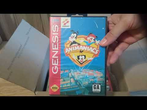 Видео: Распаковка [Анбоксинг 3] консоли Sega Genesis и картриджей