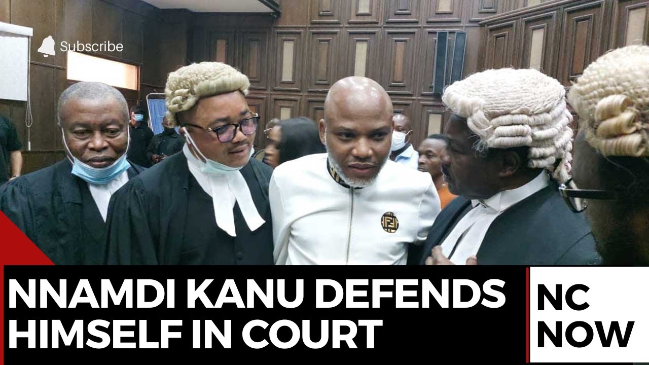 Nnamdi Kanu to Defend Himself in Court: Legal Team Withdraws - YouTube