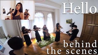 Behind The Scenes: Hello by Elixir Quartet (Cover)