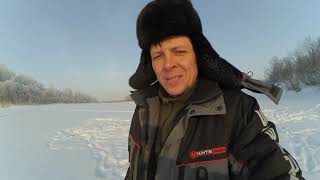 Проверка концов. Налим отдыхает после нереста...