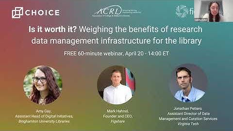 Is it worth it? Weighing the benefits of research data management infrastructure for the library