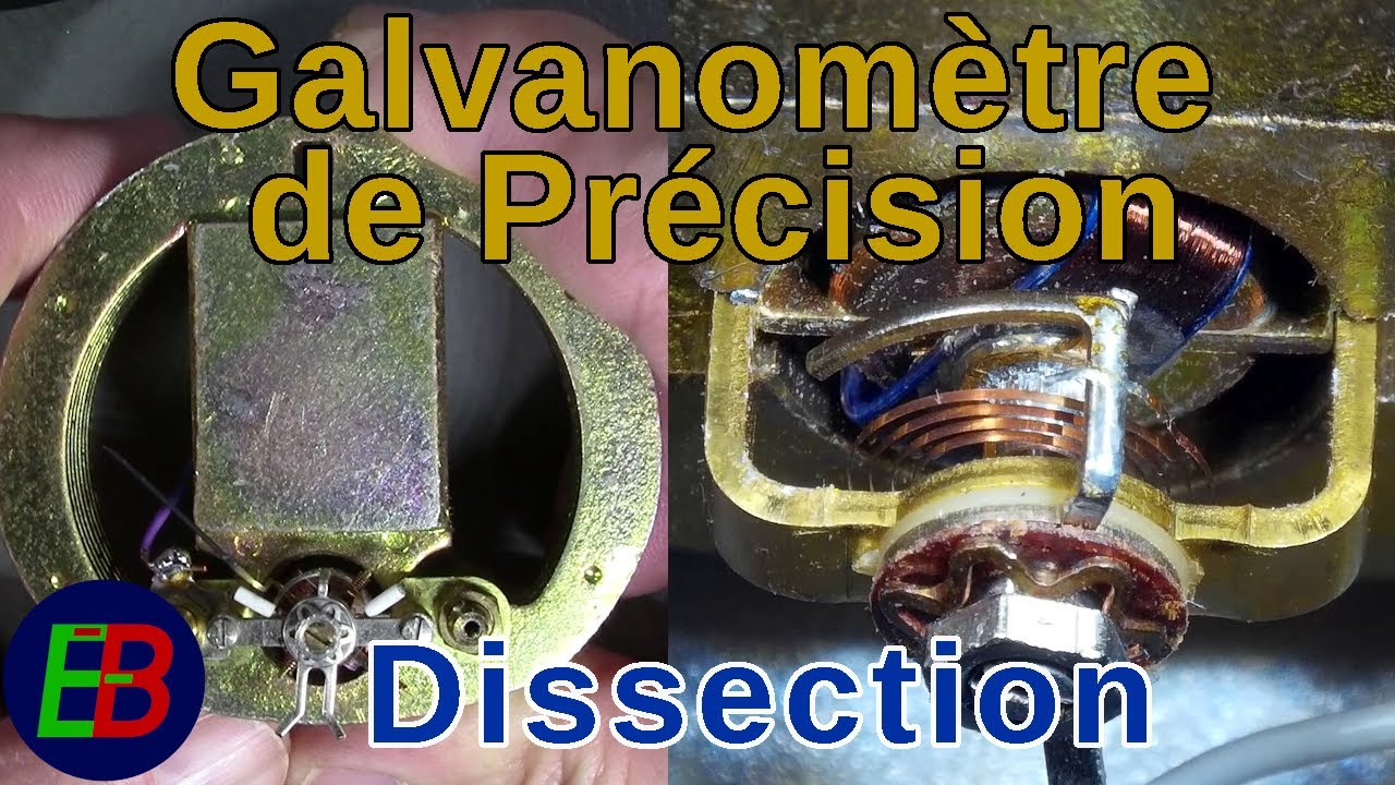 EB_#657 Dissection - Galvanomètre à Cadre Mobile de Wattmètre RF