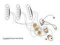 Super Strat (3 Mini Switches) Wiring Mod