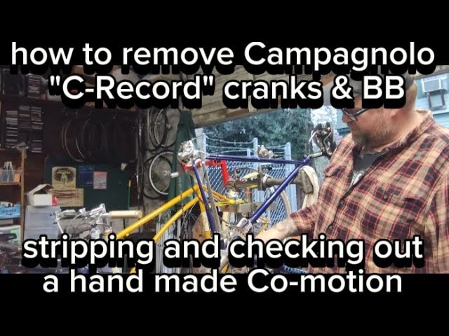 how to remove Campagnolo 