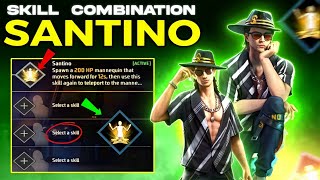 Santino Best skill combination 2024 - Best character combination - Santino character ability 2024