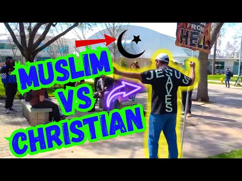 "Did Allah have a Son?" Muslim gets STUMPED by Christian Preacher