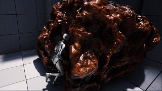 UNREAL ENGINE 5 - Chaos Flesh Meat Cube