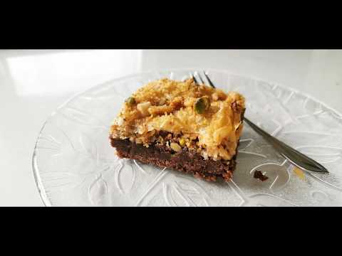 Chocolate baklava /