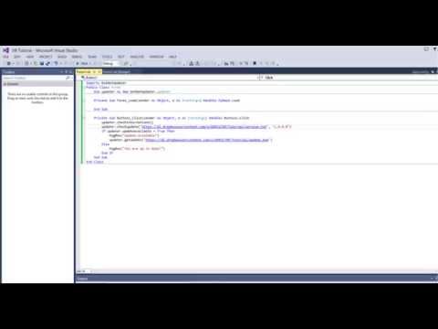 Visual Basic 2008-2013: Create a 'Check for Updates' Function Using an API/DLL