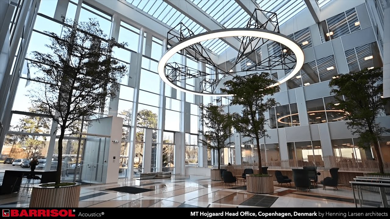 MT Hojgaard Head Office Copenhagen, Denmark (Barrisol Acoustics