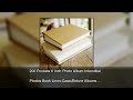 200 Pockets 6 Inch Photo Album Interstitial Photos Book Linen Case Picture Albums Kid Grow Up W