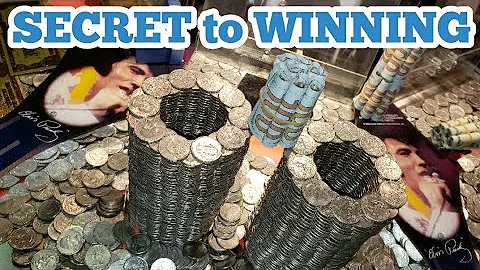 SECRET TO WINNING ... Inside The High Limit Coin Pusher Jackpot WON MONEY ASMR